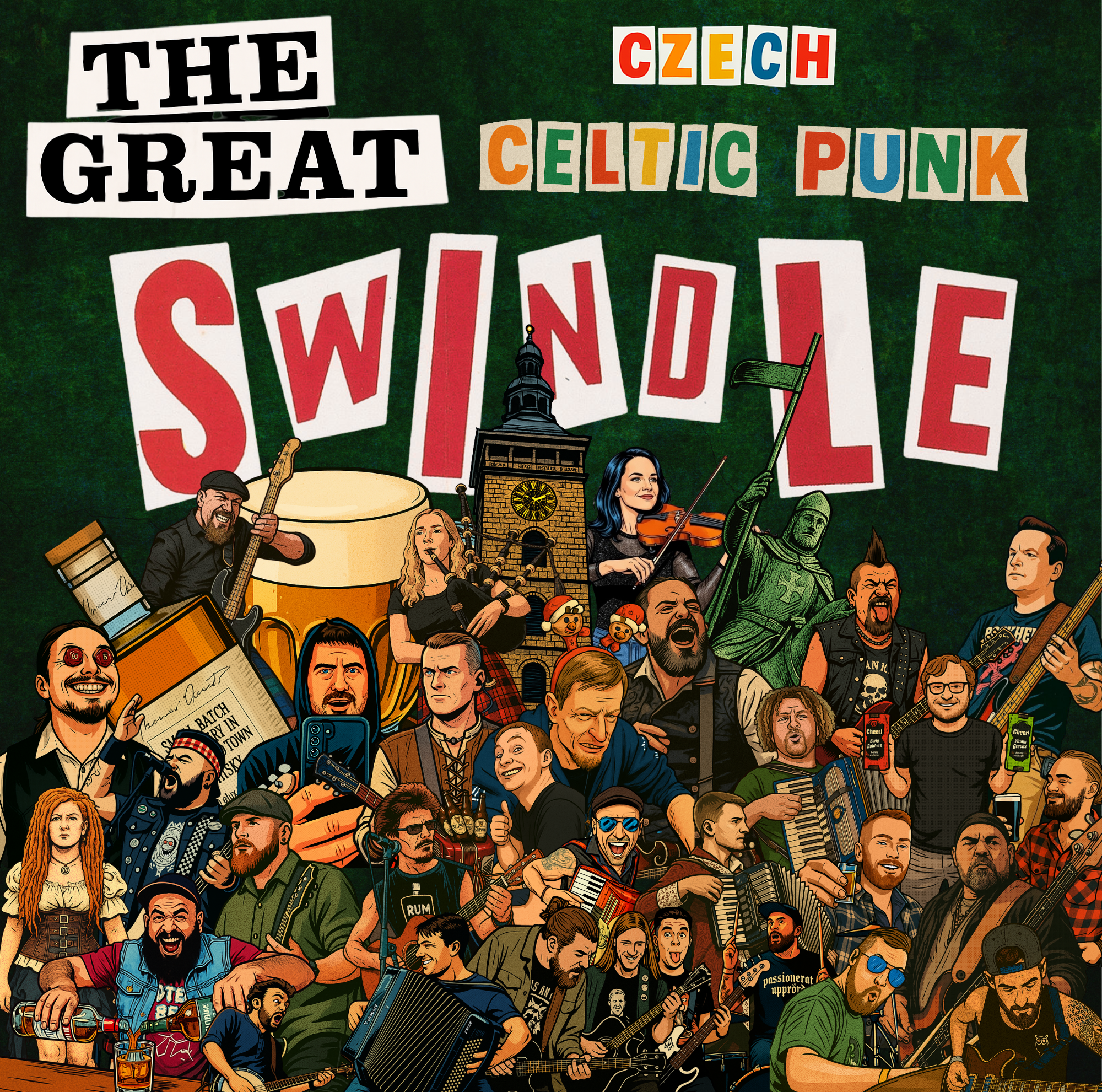 The Great czech celtic punk swindle cover